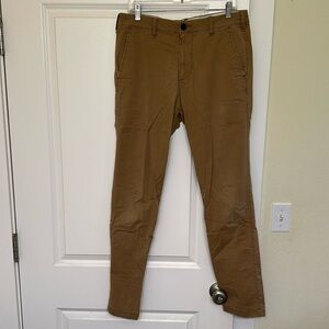 Men’s Hollister Dark Khaki Skinny Chinos